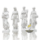 Marble Four Seasons God Statue Sculpture For Outdoor Garden Decoration