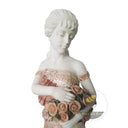 Pair Of Elegant Goddess Marble Statues