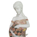 Pair Of Elegant Goddess Marble Statues