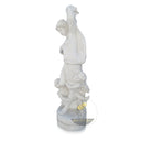 Nude Woman with Her Babies Marble Statue