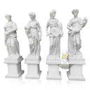Greek goddess garden statue of the four seasons