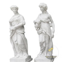 Greek goddess garden statue of the four seasons