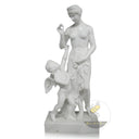 Venus and Cupid Marble Statue