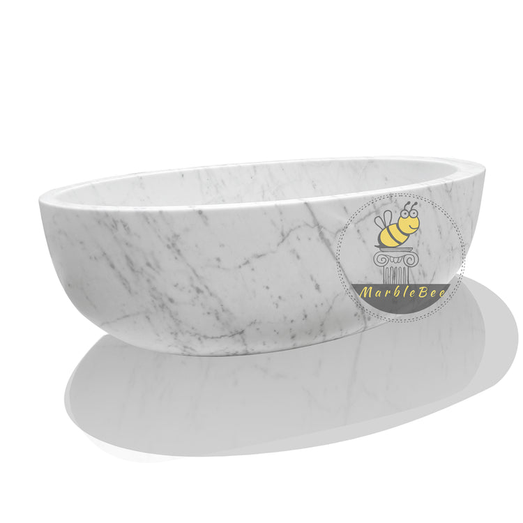 Luxury marble bathtub