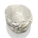 Milas Lilac Marble bathtub with wine holder