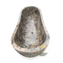 Unique Marble Bathtub Marmo Imperiale In stock