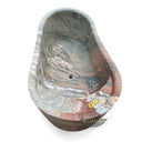 Unique Marble Bathtub Verde Rosato Imperiale