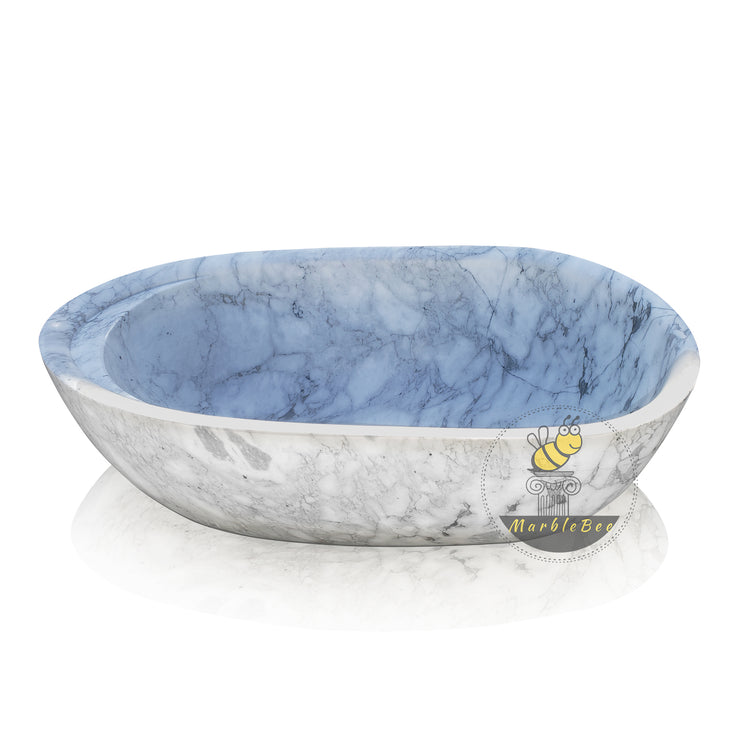 White carrara marble bathtub for sale