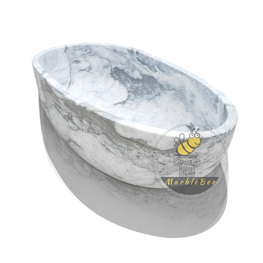 Luxury Hand-carved Stone Bathtub