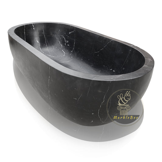 Marblebee Black Marble Tub – In Stock & Available for Sale