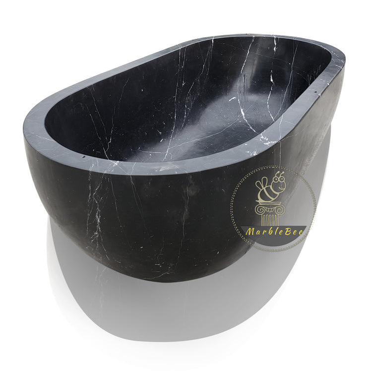 Marblebee Black Marble Tub – In Stock & Available for Sale