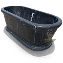 Marblebee Black Marble Tub – Hand-Carved from Nero Marquina