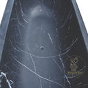 Marblebee Black Marble Tub – Hand-Carved from Nero Marquina