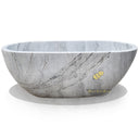 Carrara marble tub