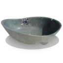Green Marble Bathtub made from Glacier Forest Marble