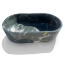 Green Freestanding Tub made from Glacier Forest Marble