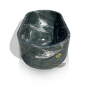 Green Freestanding Tub made from Glacier Forest Marble