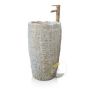 Marblebee White Pedestal Sink