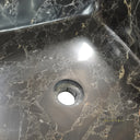 Marblebee Black Gold Marble Pedestal