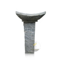 Marblebee Light Grey Full Pedestal Sink