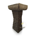 Marblebee Absolute Black Traditional Pedestal Sink