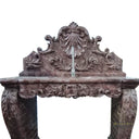 Marblebee  French Red Vintage Style Pedestal Sink
