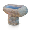 Marblebee Natural Stone Block Pedestal Basin Sink