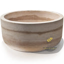 Marblebee travertine bathtub unique Iran natural stone