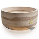 Marblebee travertine bathtub unique Iran natural stone