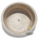Marblebee travertine bathtub unique Iran natural stone
