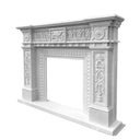 Custom Antique Marble Fireplace Mantel