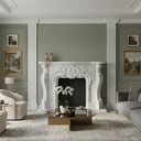 Napoléon ||| Cheminée en marbre de style