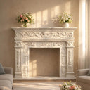 Manteau de cheminée néoclassique