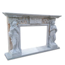 Custom Marble Fireplace Surround