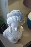 Greek Bust of Graceful Female Marble Bust