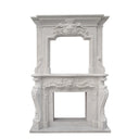 Custom Two Story Stone Fireplace
