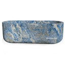 Azzurro Blue Marble Sample