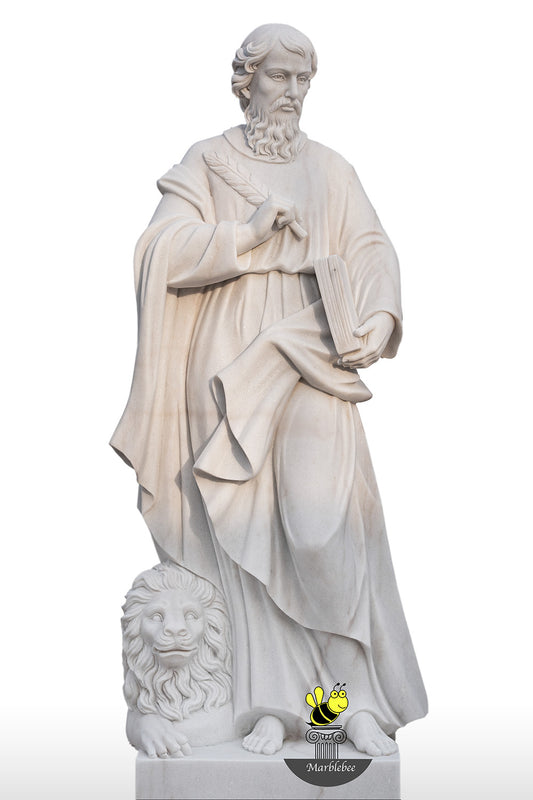 Large marble statue of twelve apostles of Jesus Christ