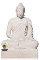 Marble statue of Buddha