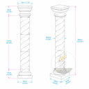 Stone Porch Columns in Verde Alpi - Image 11