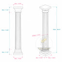 Column Marble in Verde Alpi - Image 5
