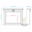 Window Casing in White Marble - Image 11