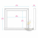 Window Surround in White Marble - Image 11