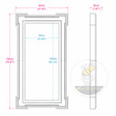 Window casing trim in White Marble - Image 11