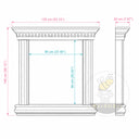 Window Surround in White Marble - Image 11