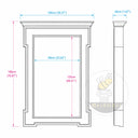 Window Casing in White Marble - Image 11