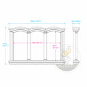 Window casing trim in White Marble - Image 11