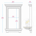 Window Casing Moulding in White Marble - Image 11
