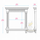 Window Surround in White Marble - Image 11