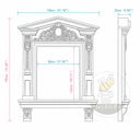 Window Surround in White Marble - Image 11